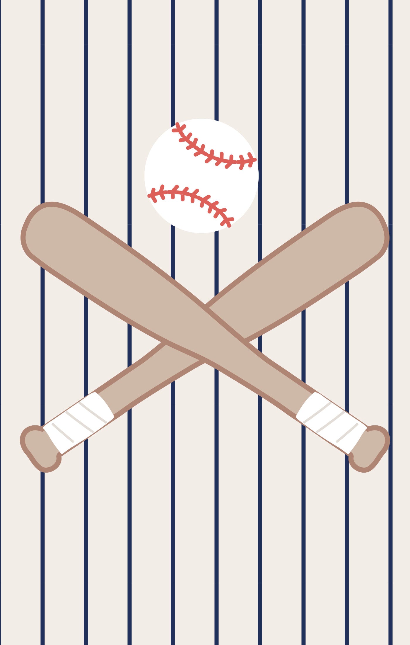 Sleeveless Shortie Romper | Baseball Stripe