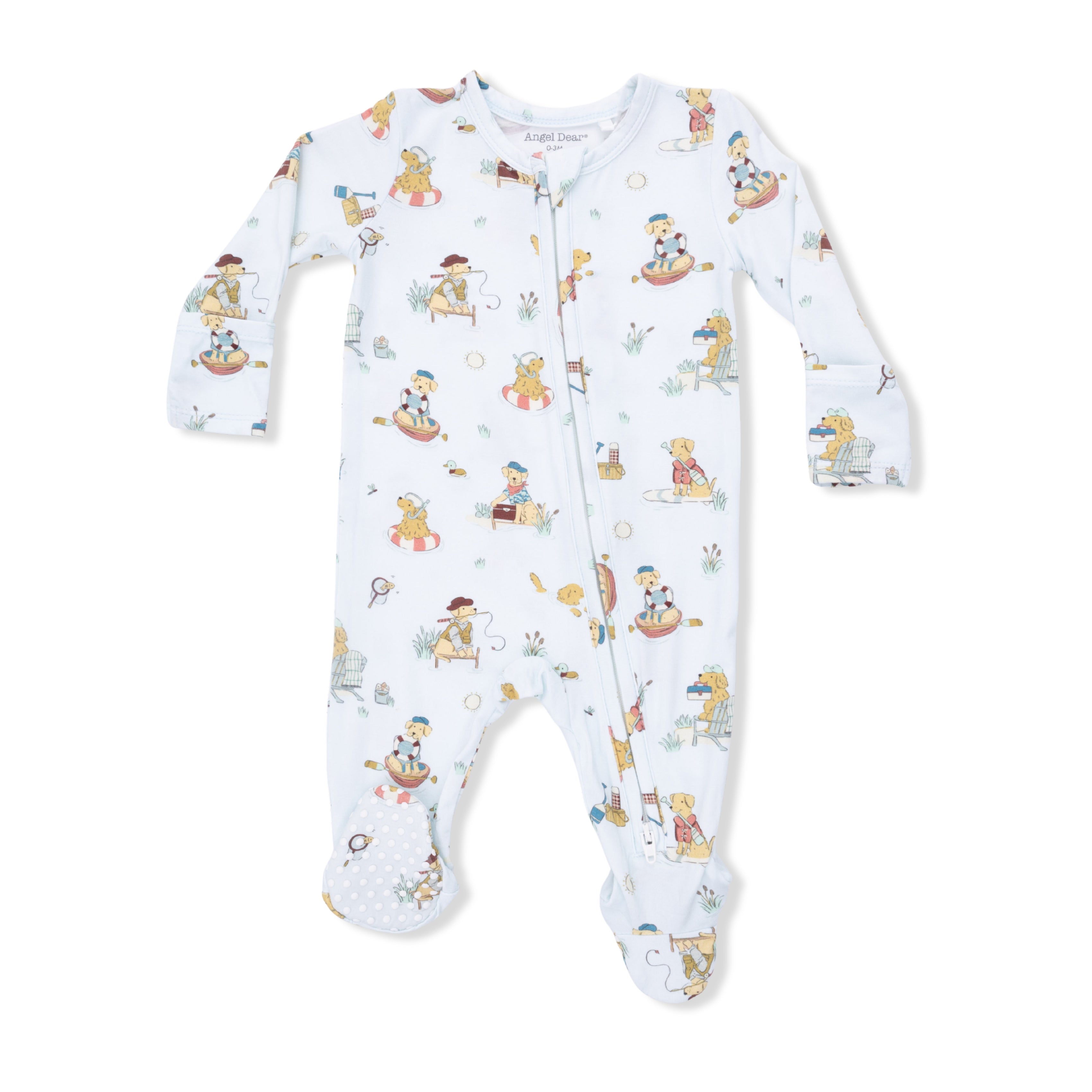 2 Way Zipper Footie | Lake Buddy Dogs