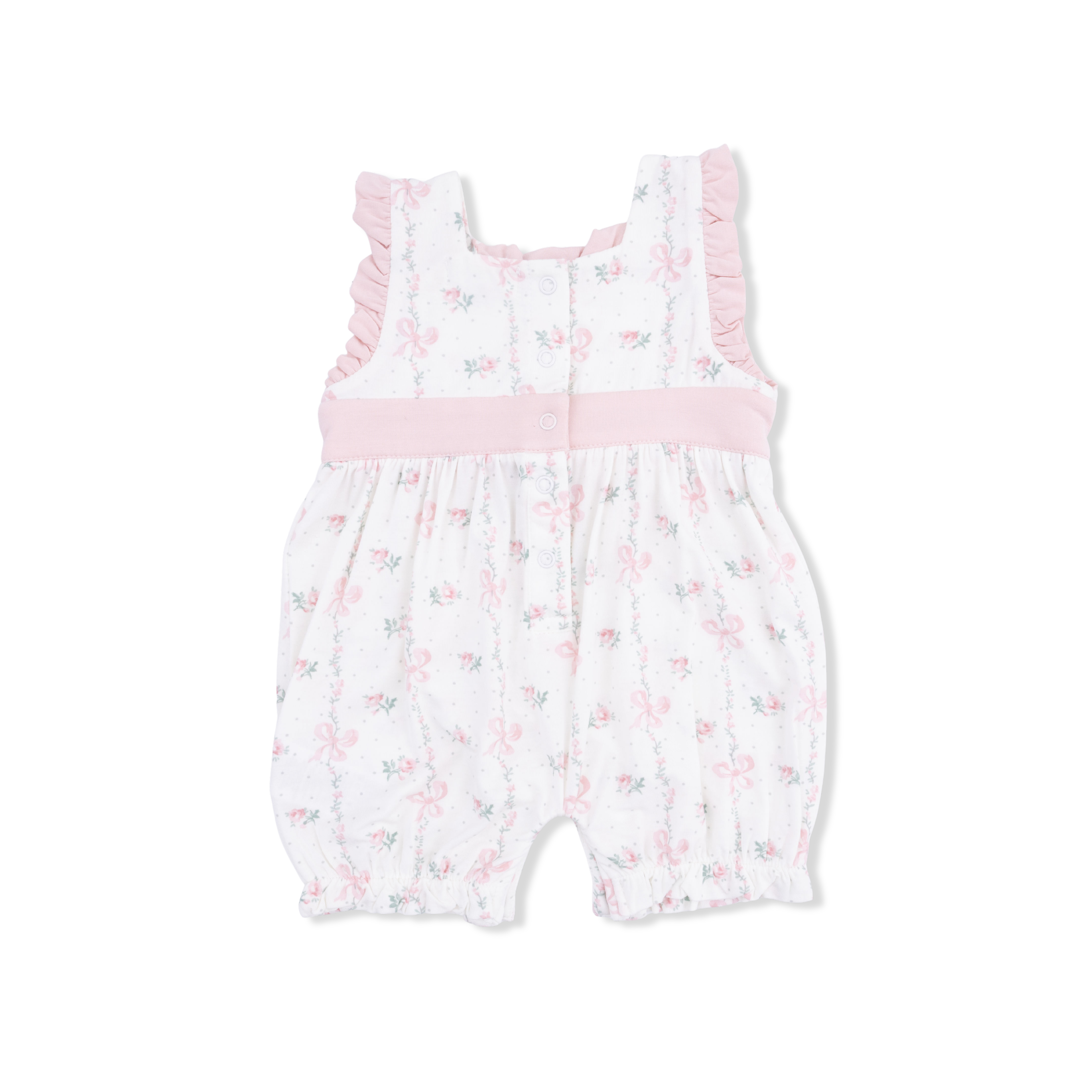Bow Playsuit | Dainty Buds & Bows