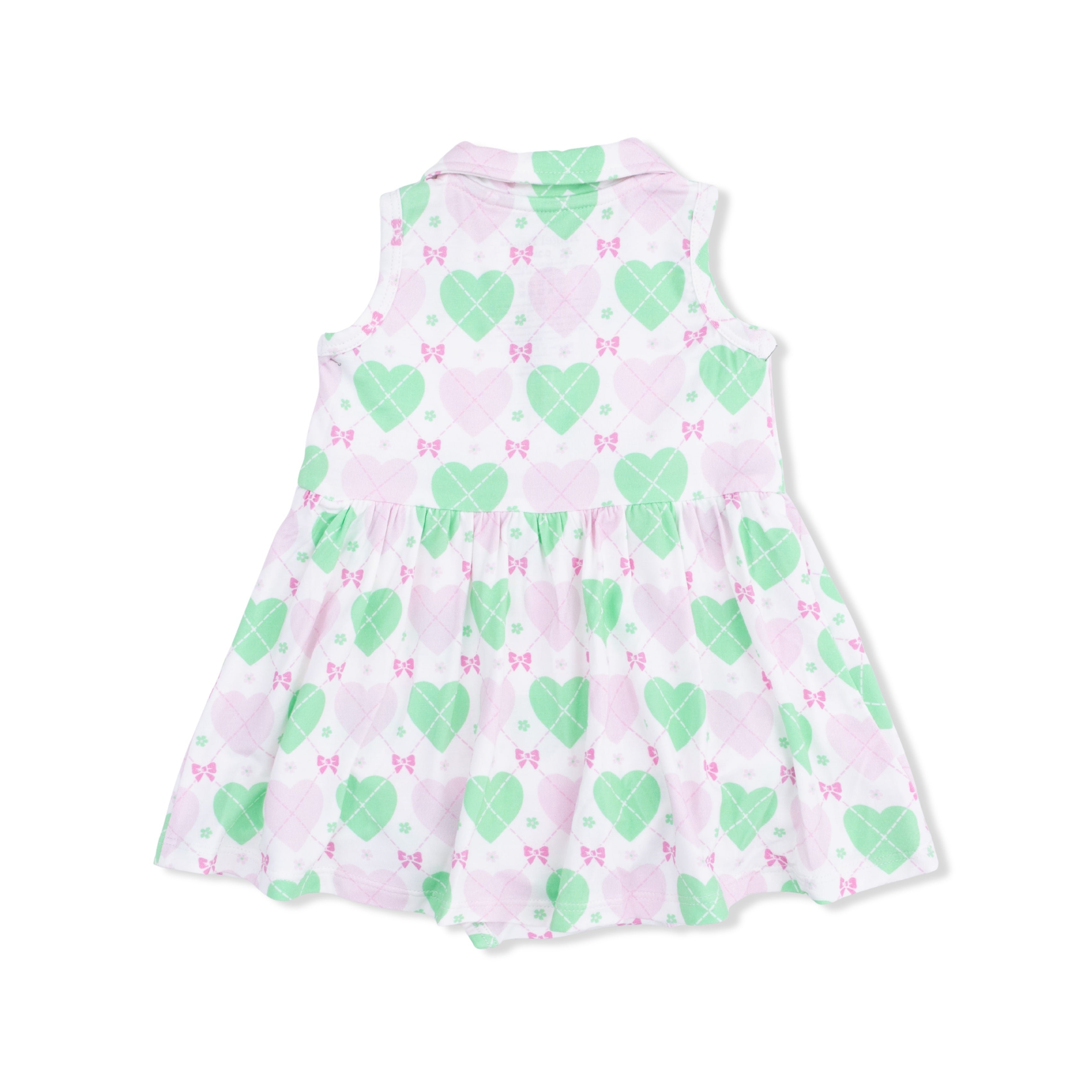 Polo Tennis Dress | Heart Argyle