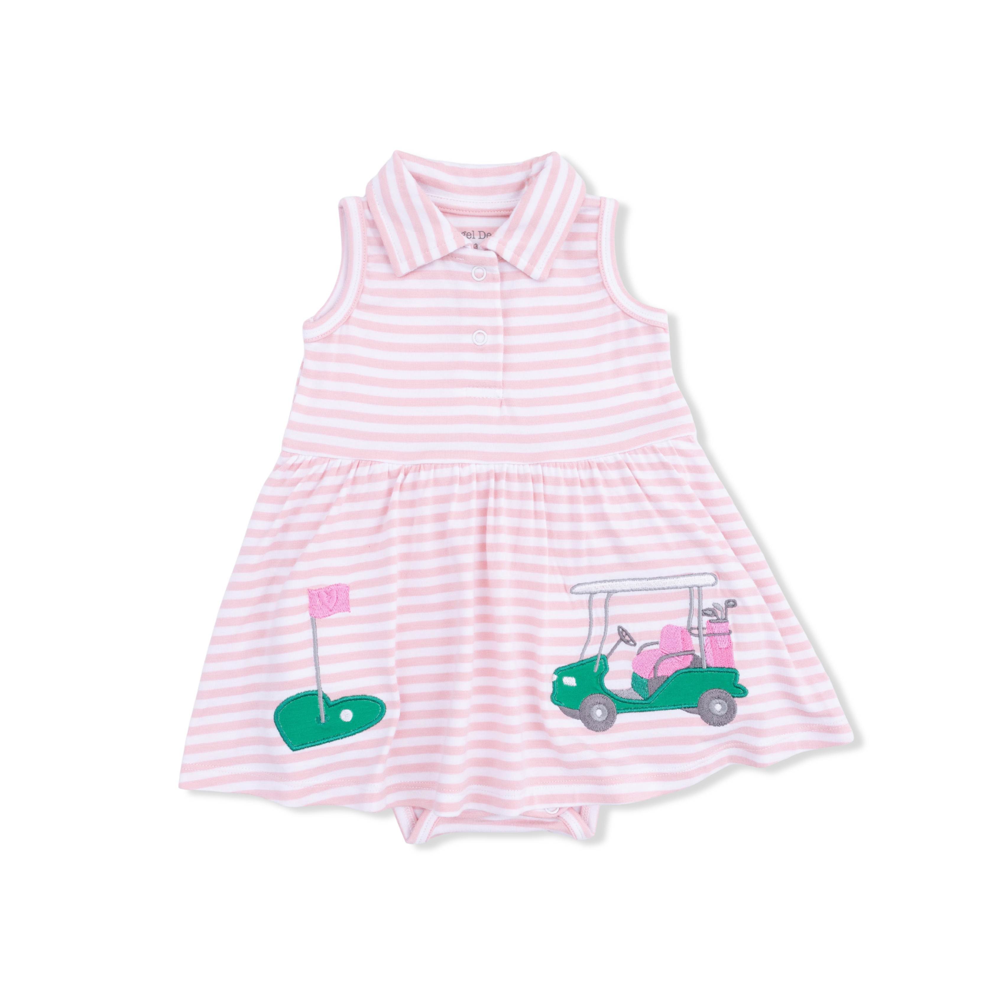 Polo Tennis Dress | Striped Golf