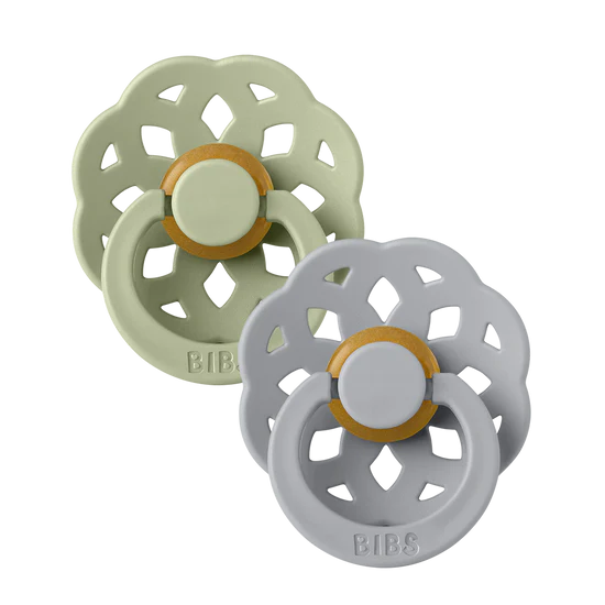 BIBS Pacifier Boheme Natural Rubber Latex 2PK