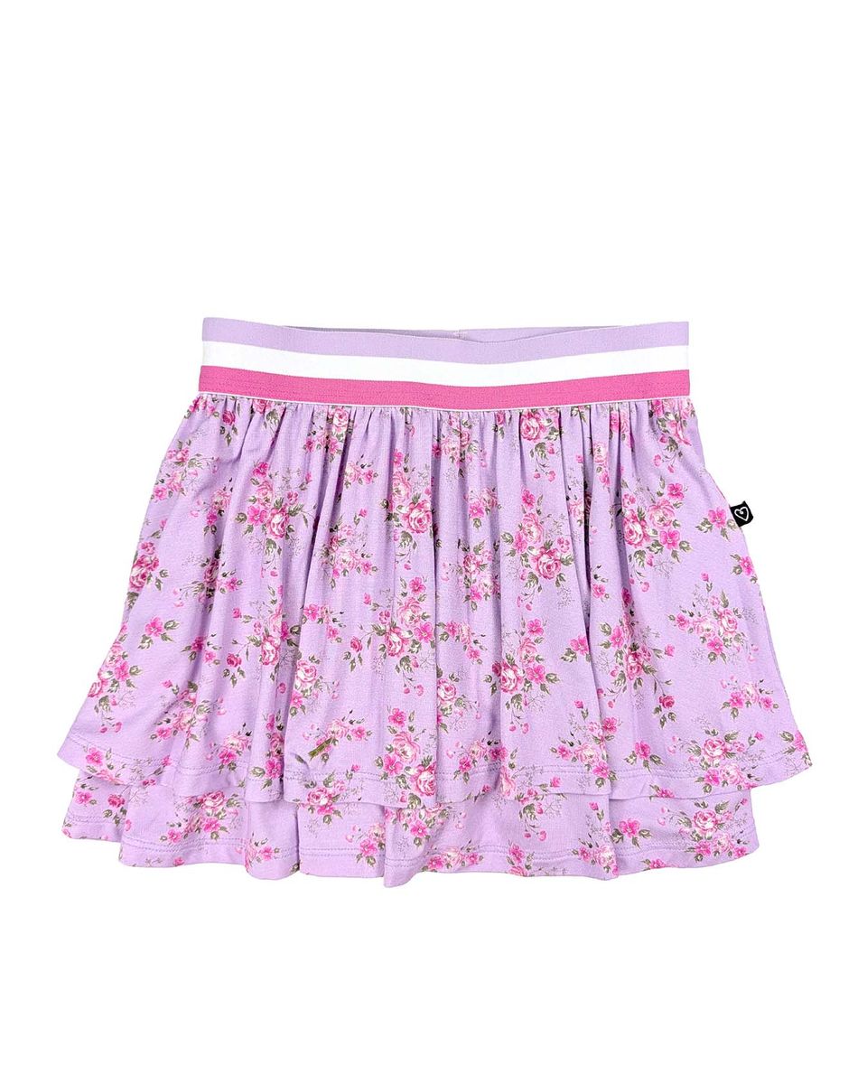 Sylvie Elastic Waistband Skort