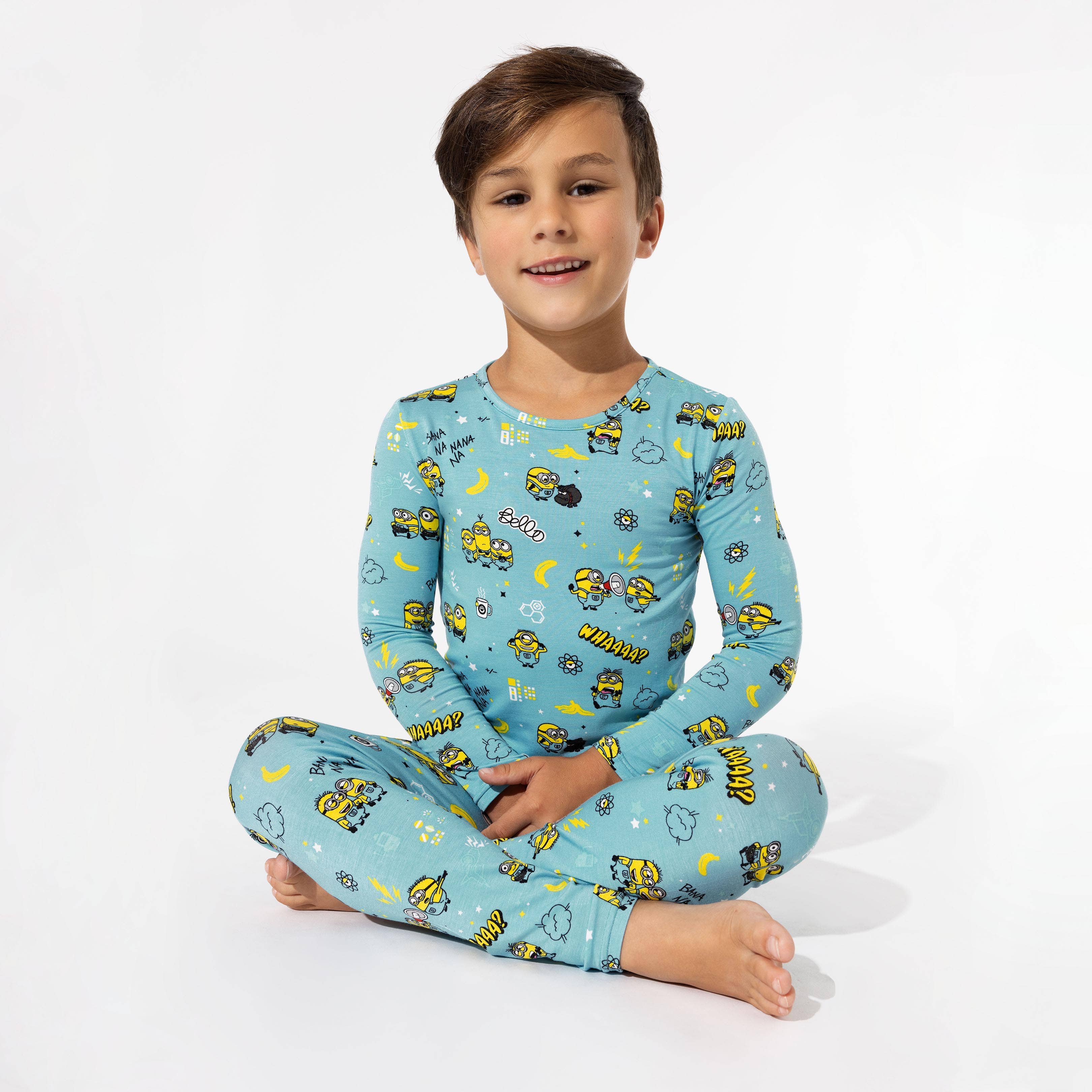 Minions Bello Banana Bamboo Kids Pajamas