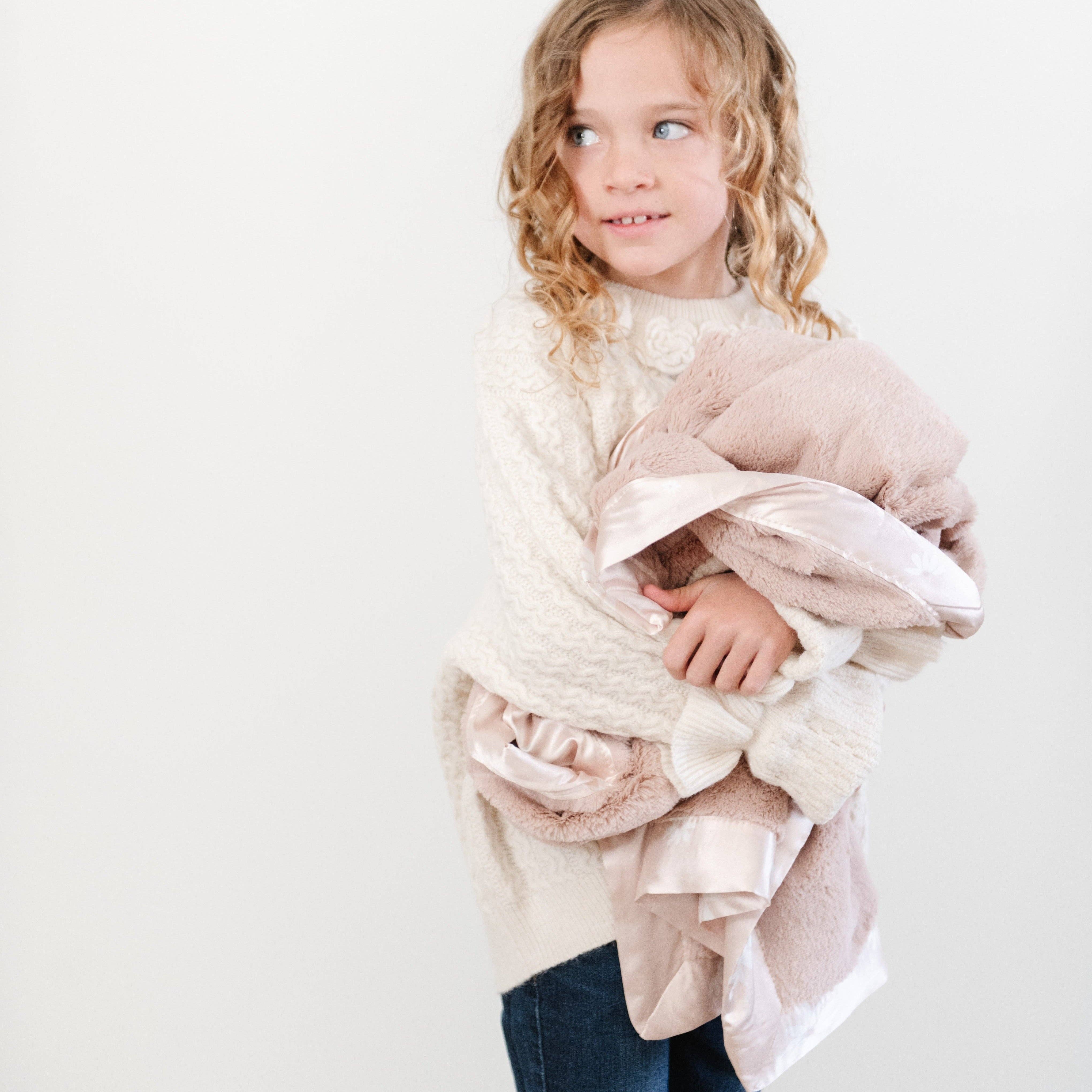 Satin Border Receiving Blankets