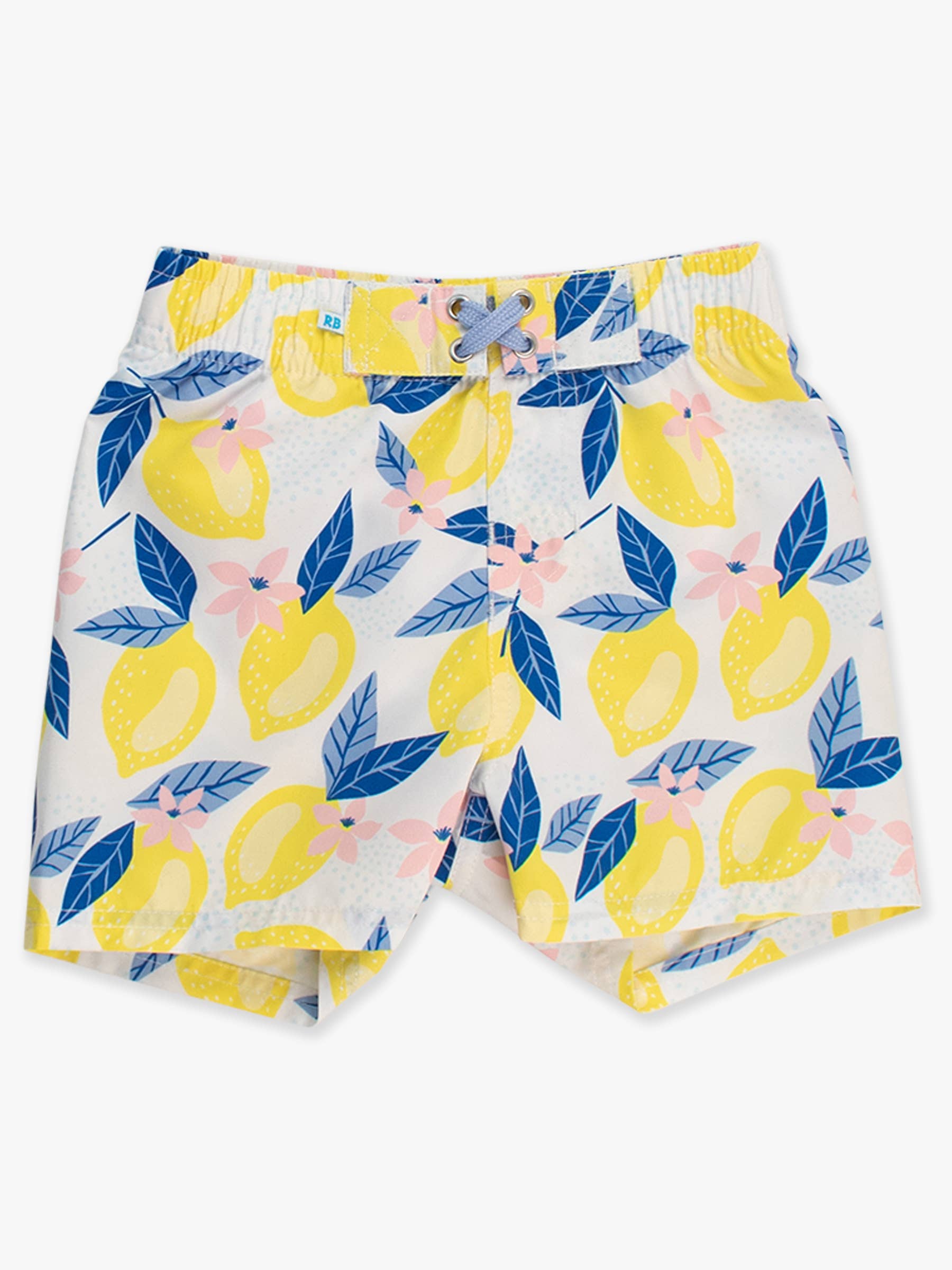 Boys Lemon Capri Swim Trunks