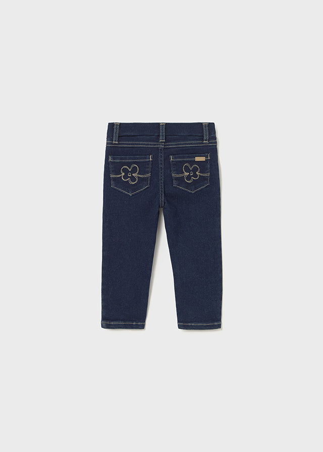 Super Dark Baby Basic Skinny Jeans