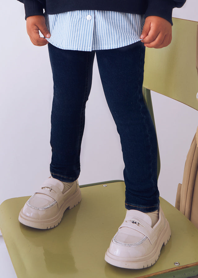 Super Dark Basic Jeggings