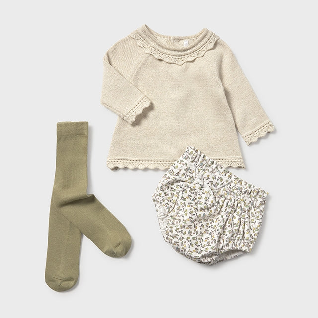 Olive 3-Piece Sweater Set