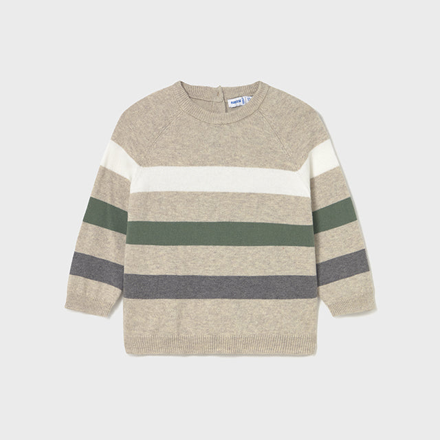 Chai Heather Colorblock Sweater