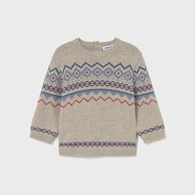 Oatmeal Nordic Knit Sweater