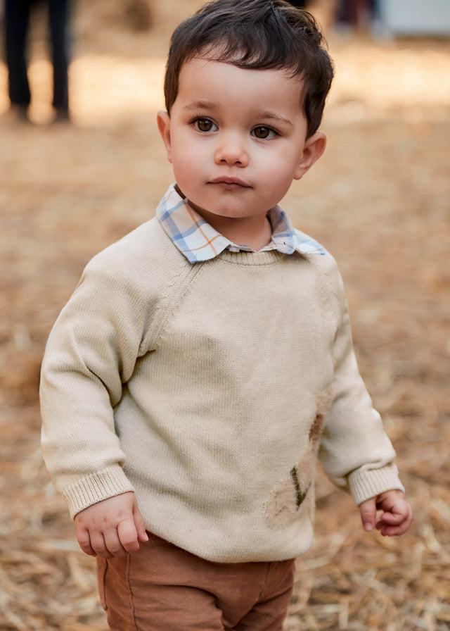 Cozy Knit Pony Sweater