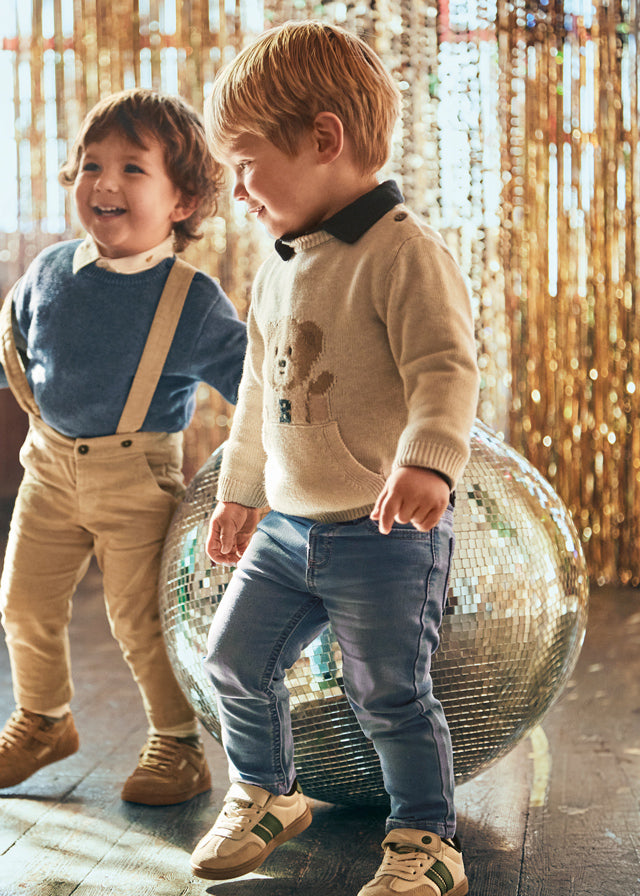 Medium Wash Baby Basic Jeans