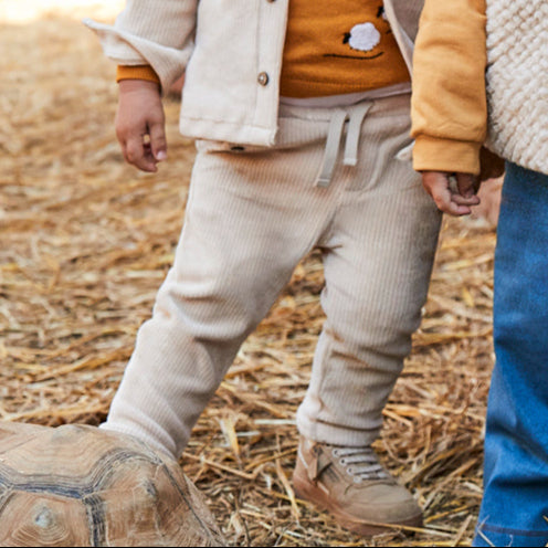 Oatmeal Corduroy Pants