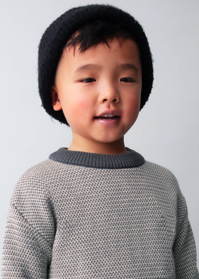 Slate Textured Sweater