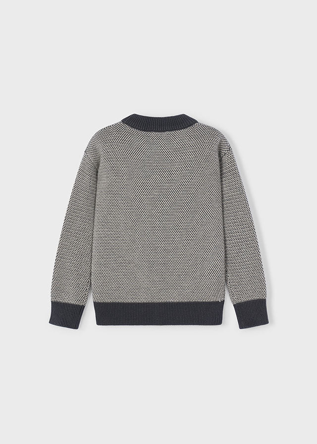 Slate Textured Sweater