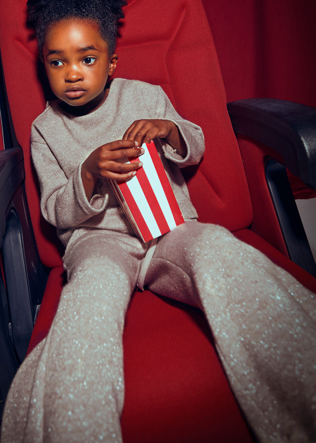 Toffee Knit Pants and Sweater Set