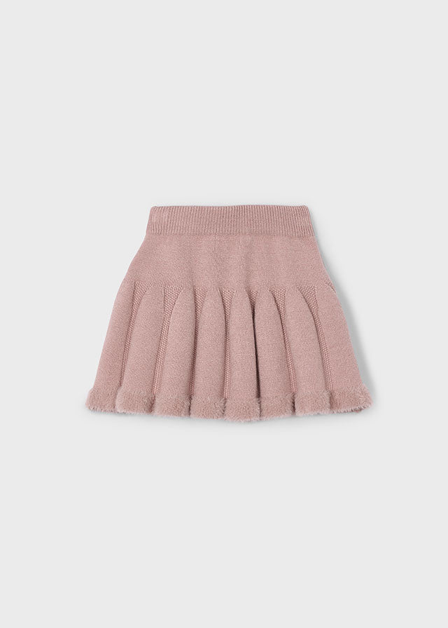 Blush Knit Skirt