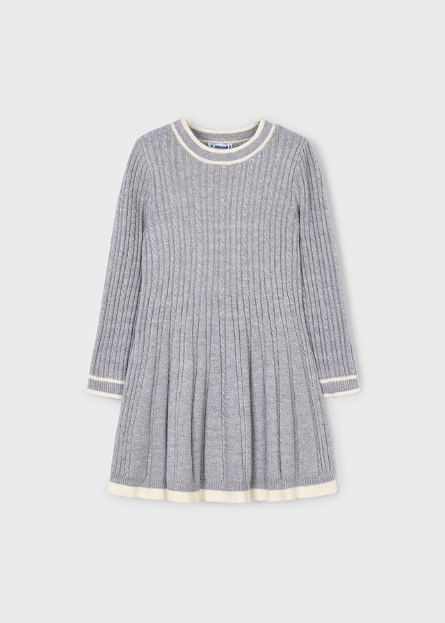 Ribbed Knit Sweater Dress
