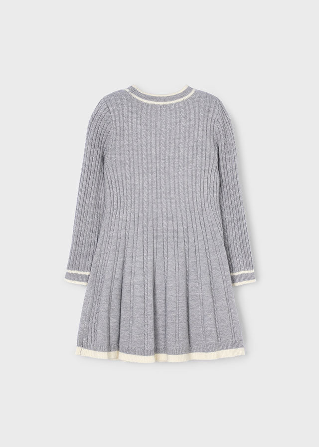 Ribbed Knit Sweater Dress