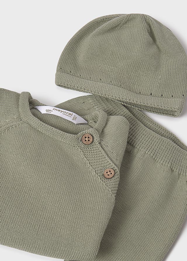 Sage 3-Piece Knit Gift Set