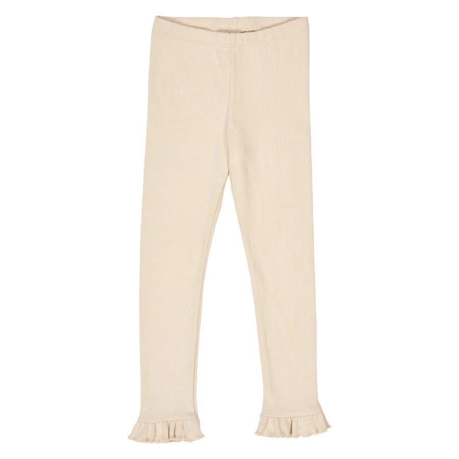 Oak Cozy Me Rib Frill Leggings
