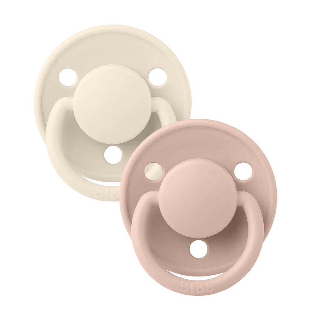 BIBS Pacifier De Lux Natural Rubber Latex 2PK