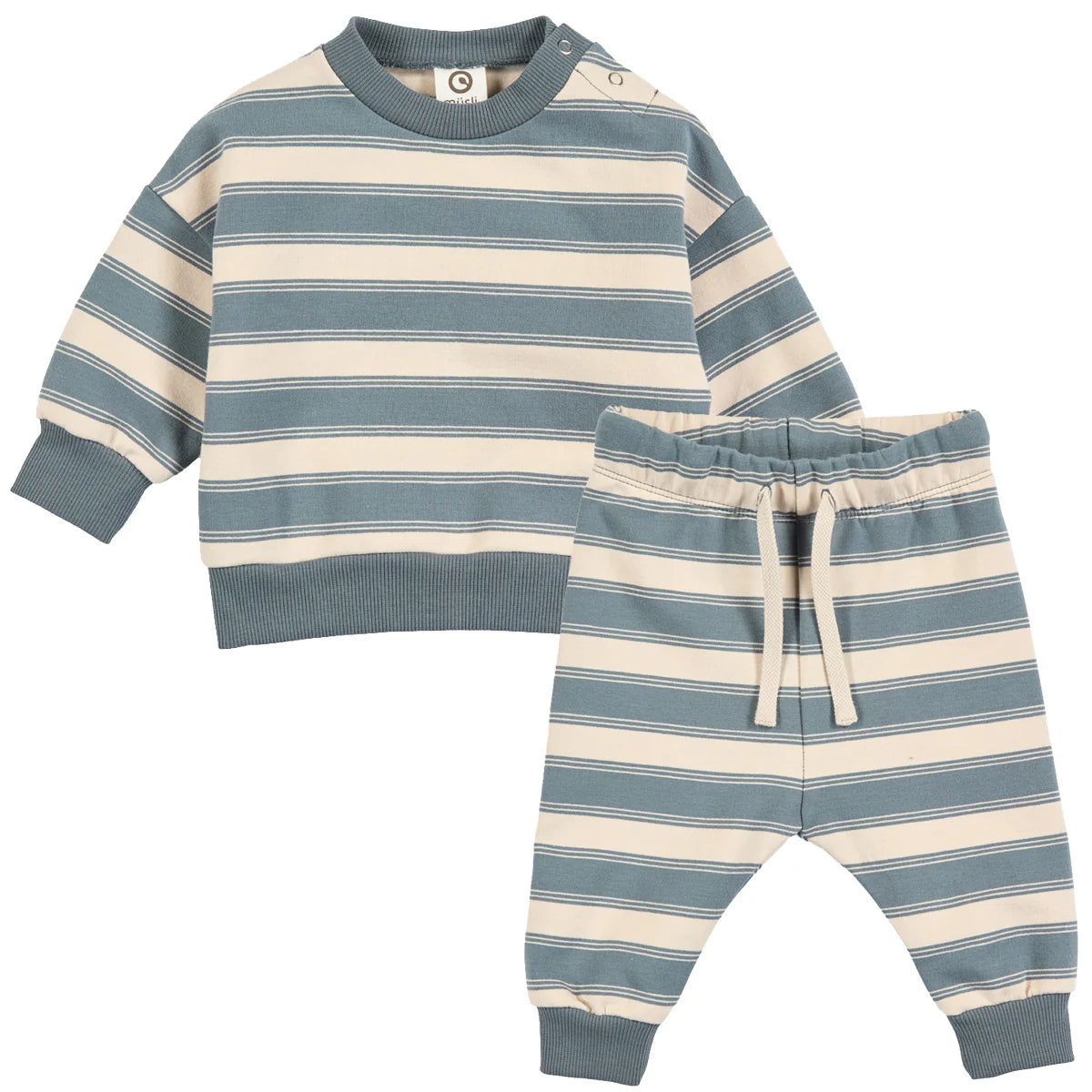 Stripe Sweat Set