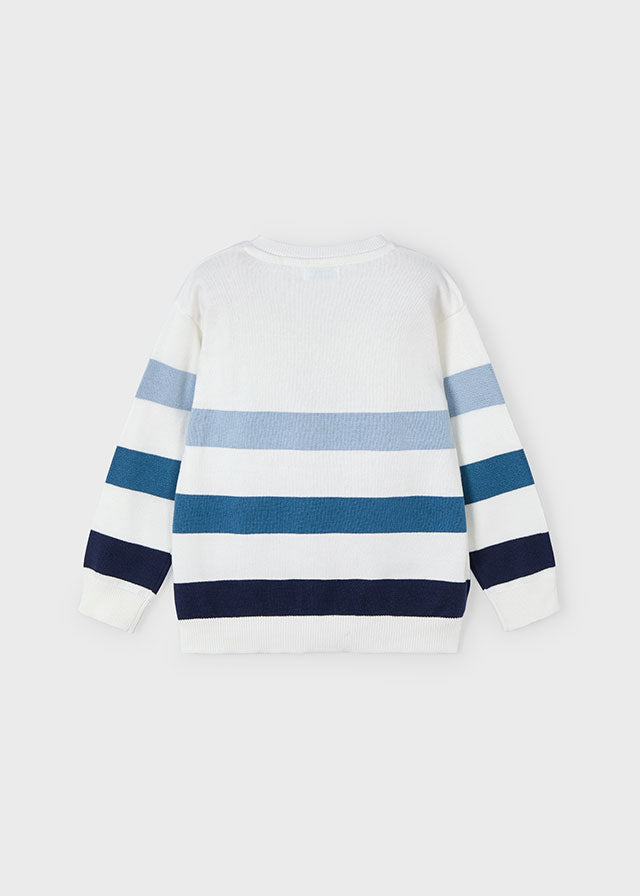Blue Stripes Sweater