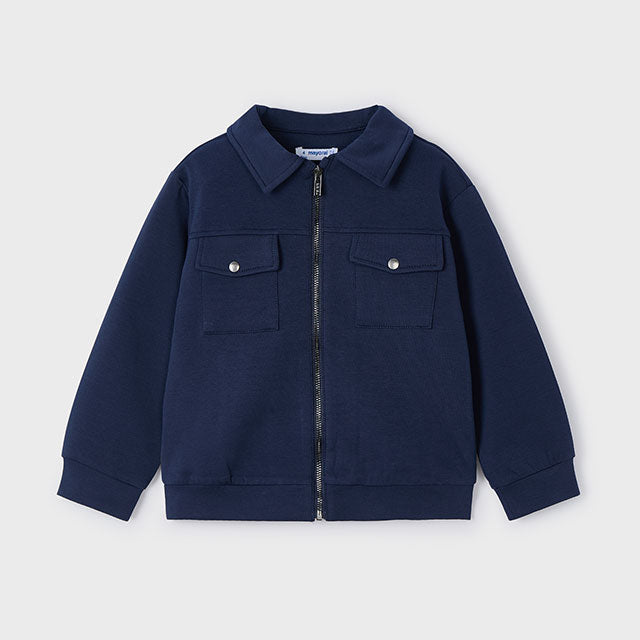 Navy Zip-up Sweatshirt