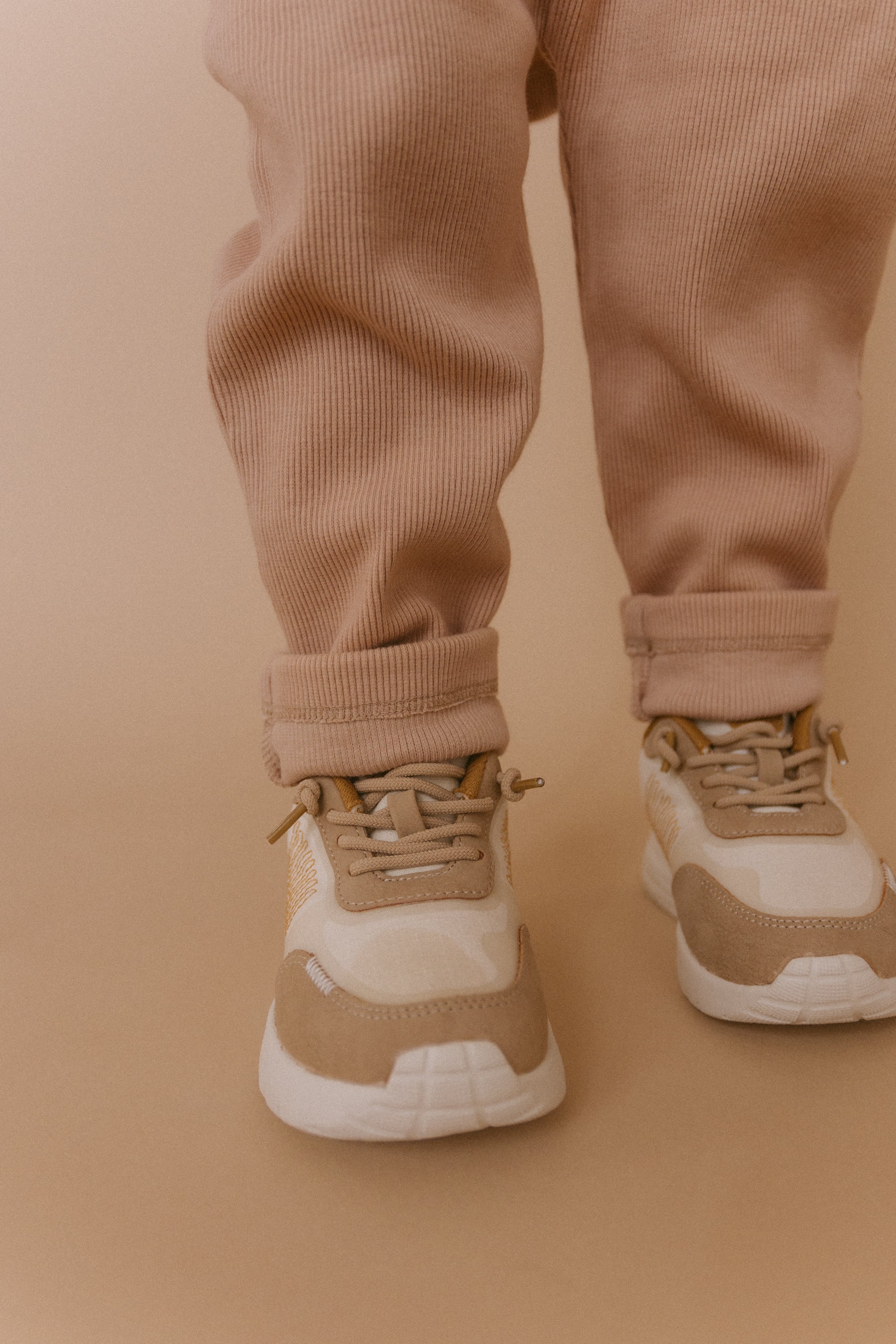 Organic Tee & Foldover Pant Set - Farm