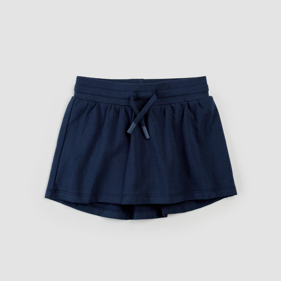 Navy Jersey Skort
