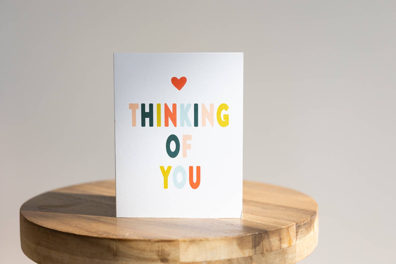 Colorful Thinking of You Card
