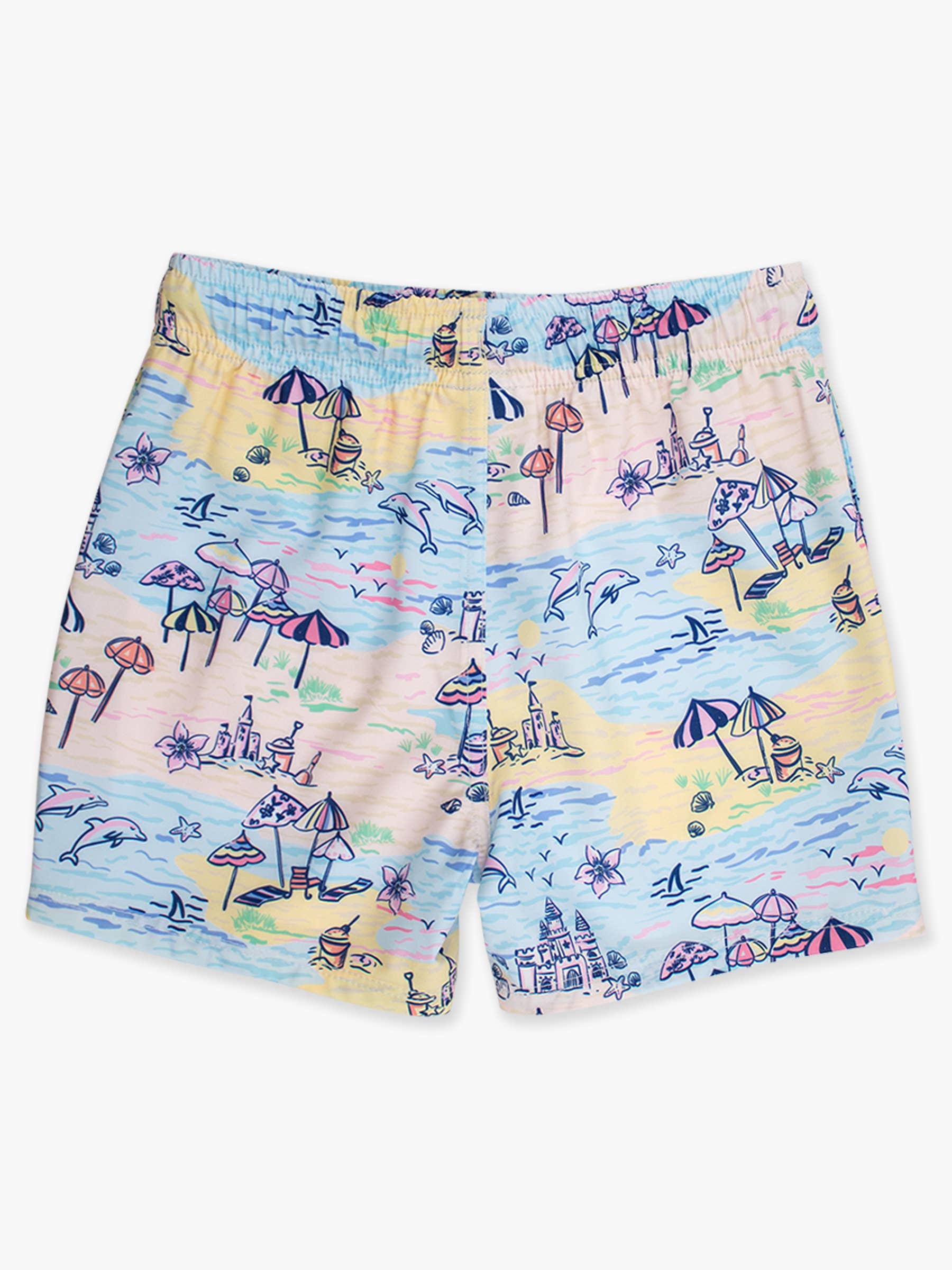 Boys Beach Day Performance Hybrid Swim Trunks