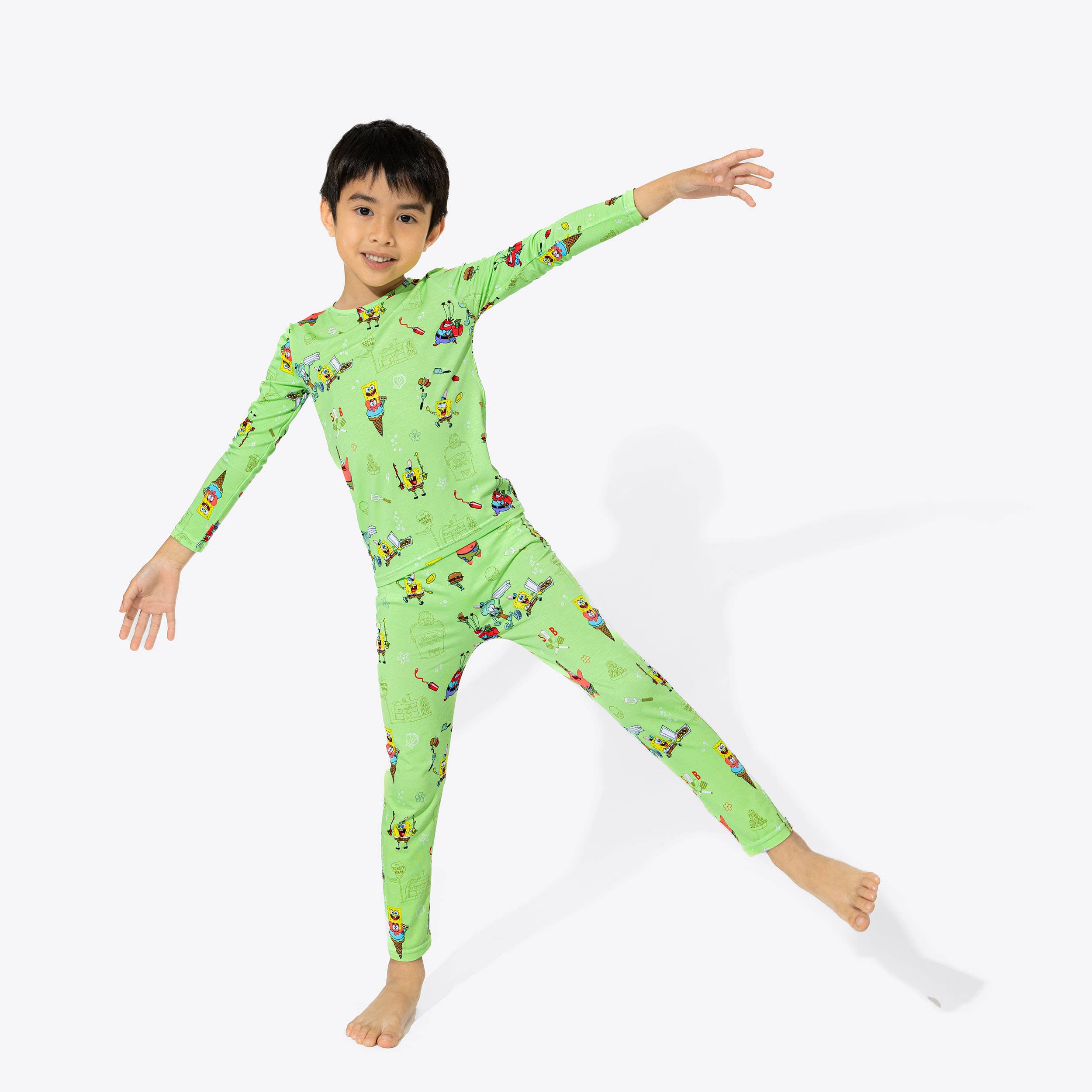 SpongeBob Foodie Kids Bamboo Pajamas