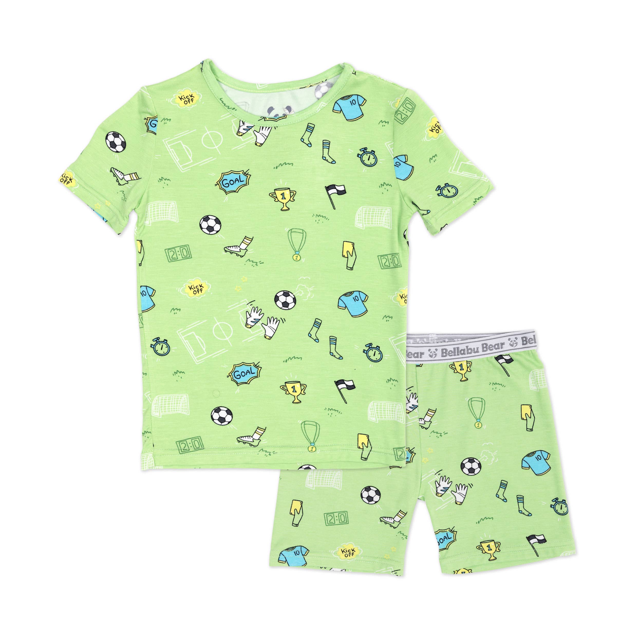 Soccer Bamboo Kids Short Set