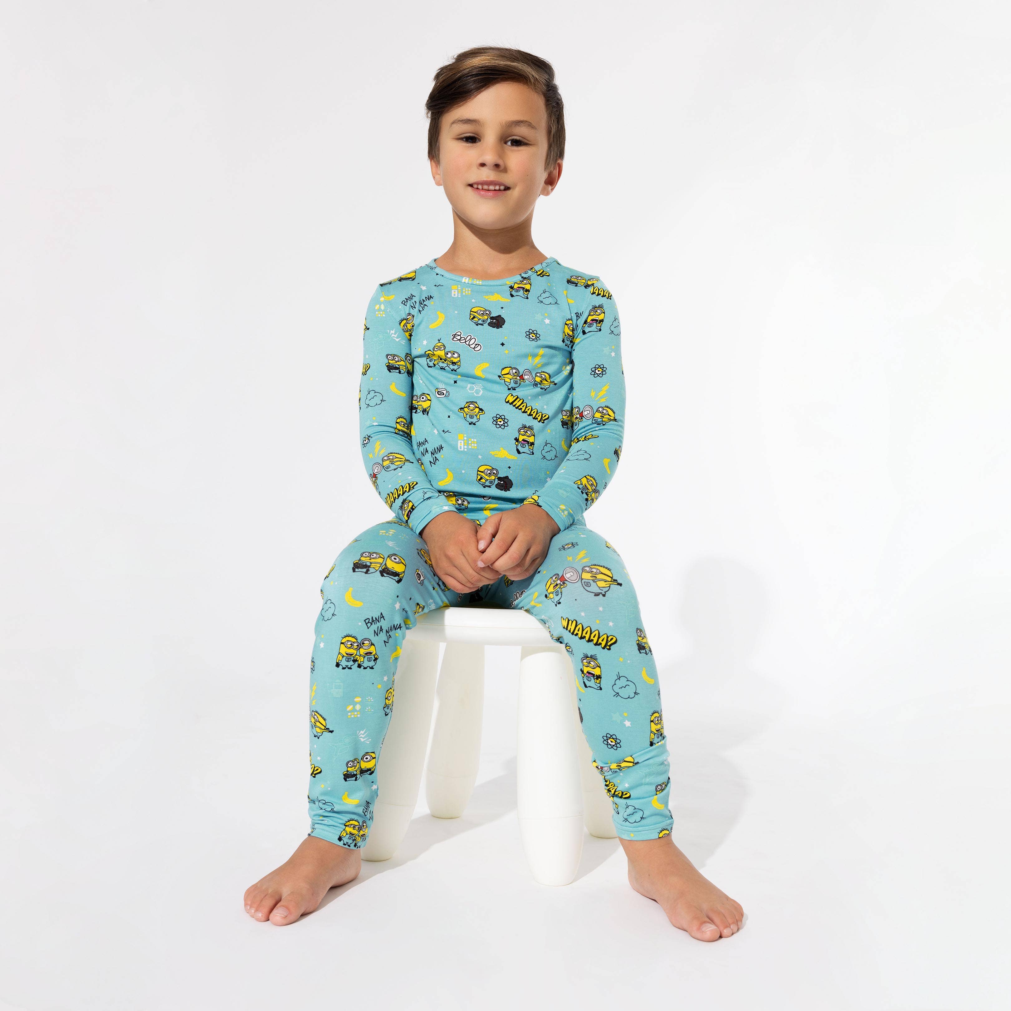 Minions Bello Banana Bamboo Kids Pajamas