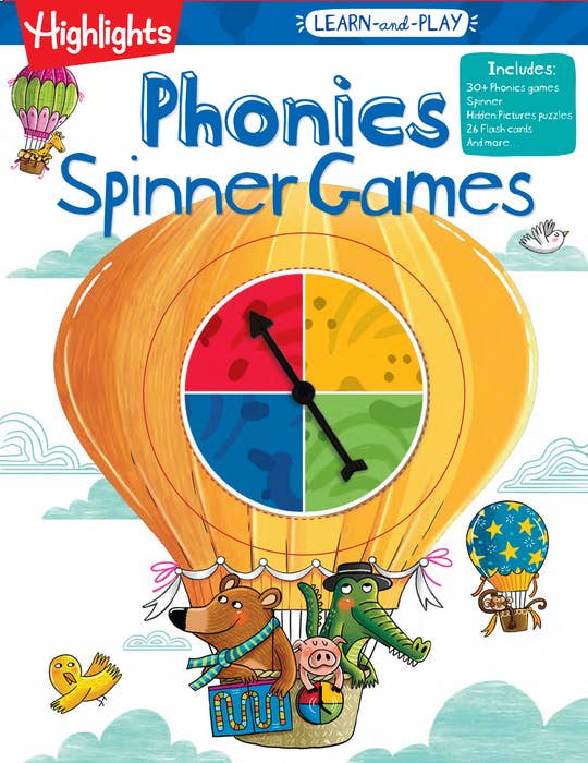 Learn Play Phonics Spinner