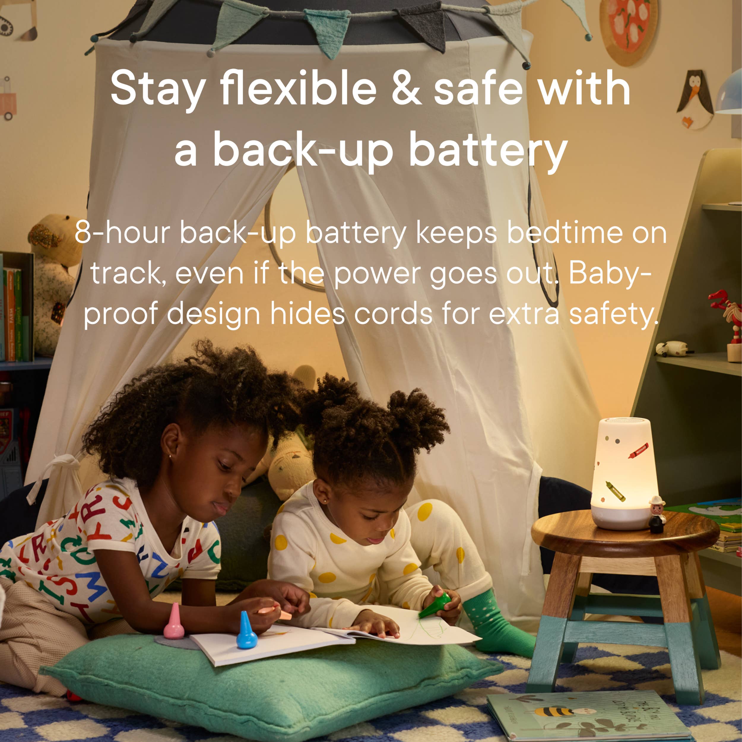 Hatch Rest+ 2nd Gen Night Light, Sound Machine, with Battery