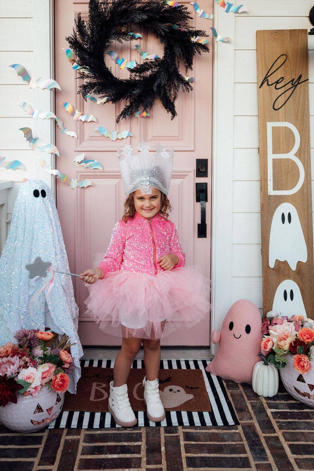 Pink Velvet Sequin Jacket