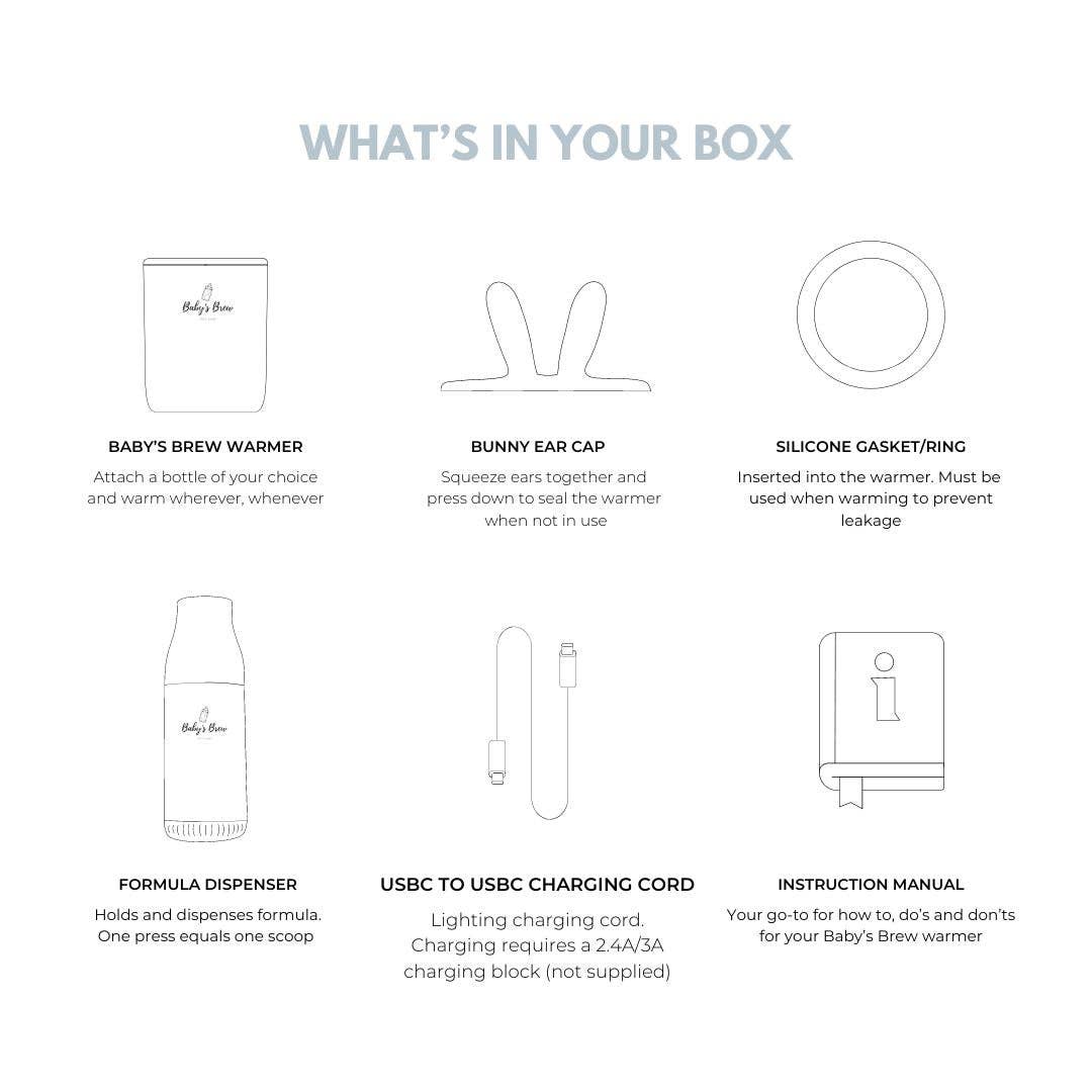 Portable Bottle Warmer Pro Set