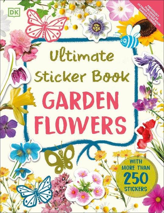 Garden Flowers Sticker Book