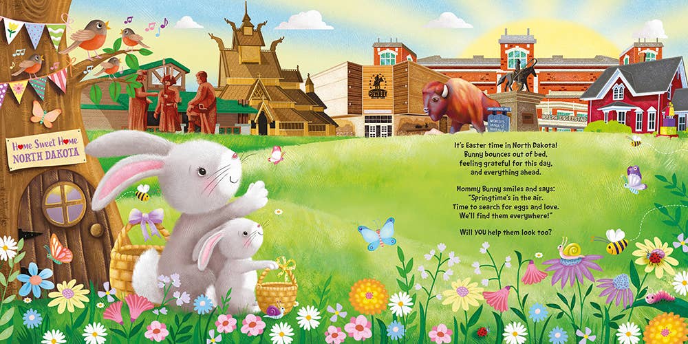 The Easter Egg Hunt in North Dakota