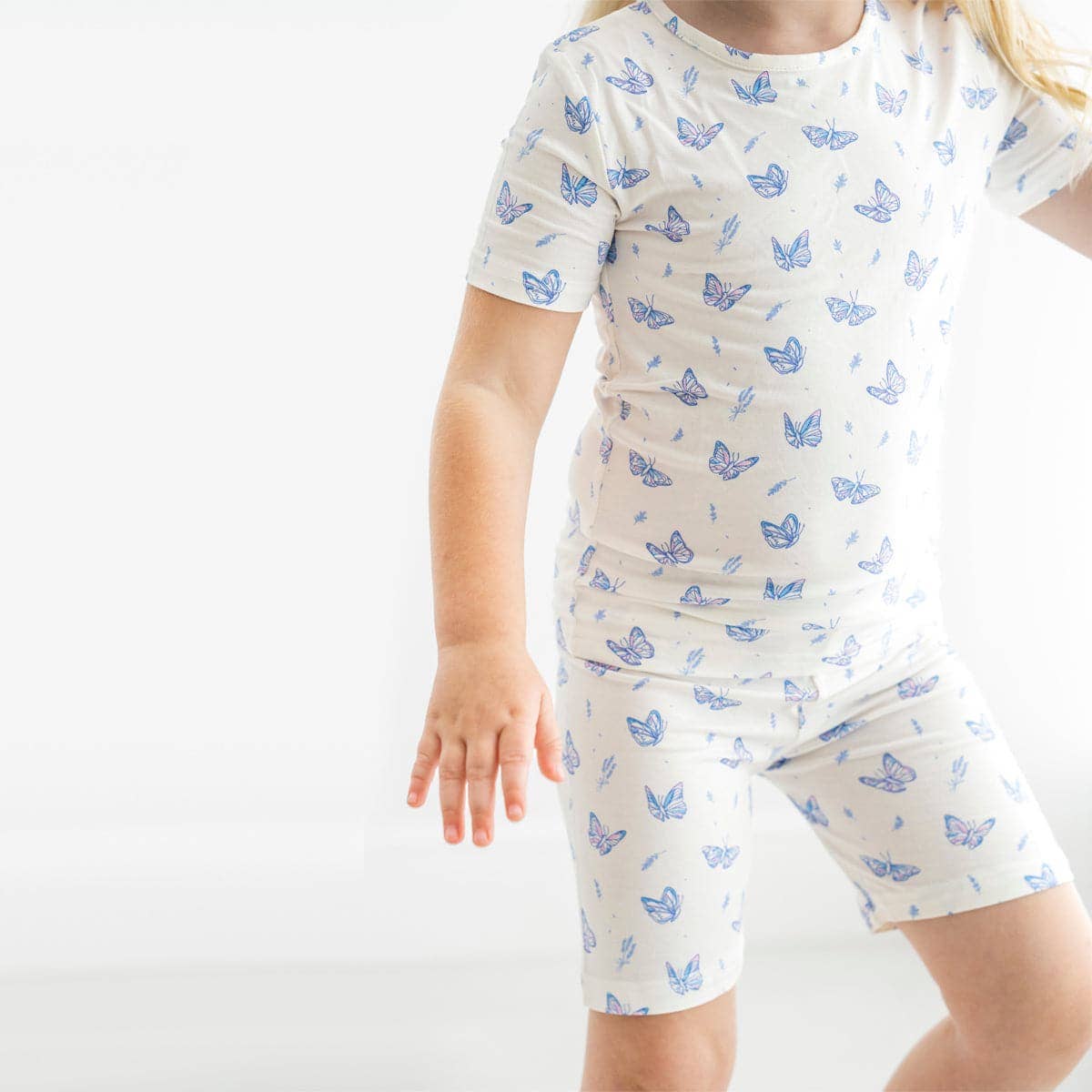Butterfly Bamboo Kids Short Set