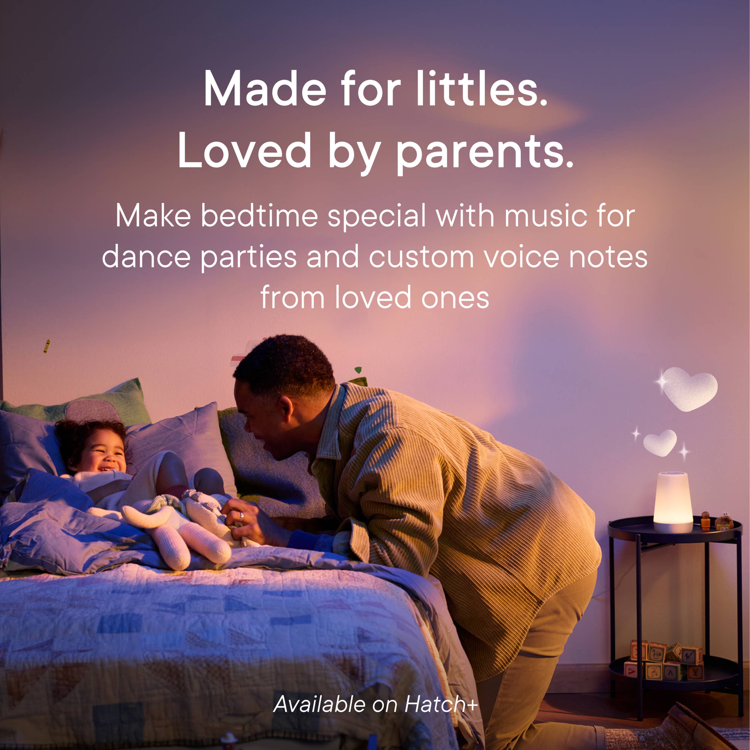 Hatch Rest+ 2nd Gen Night Light, Sound Machine, with Battery