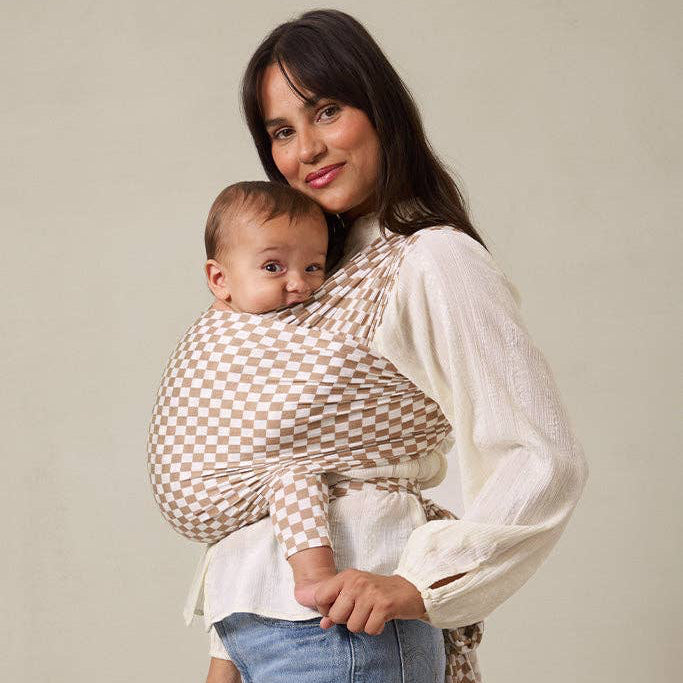 Solly Wrap | Almondine Chequer