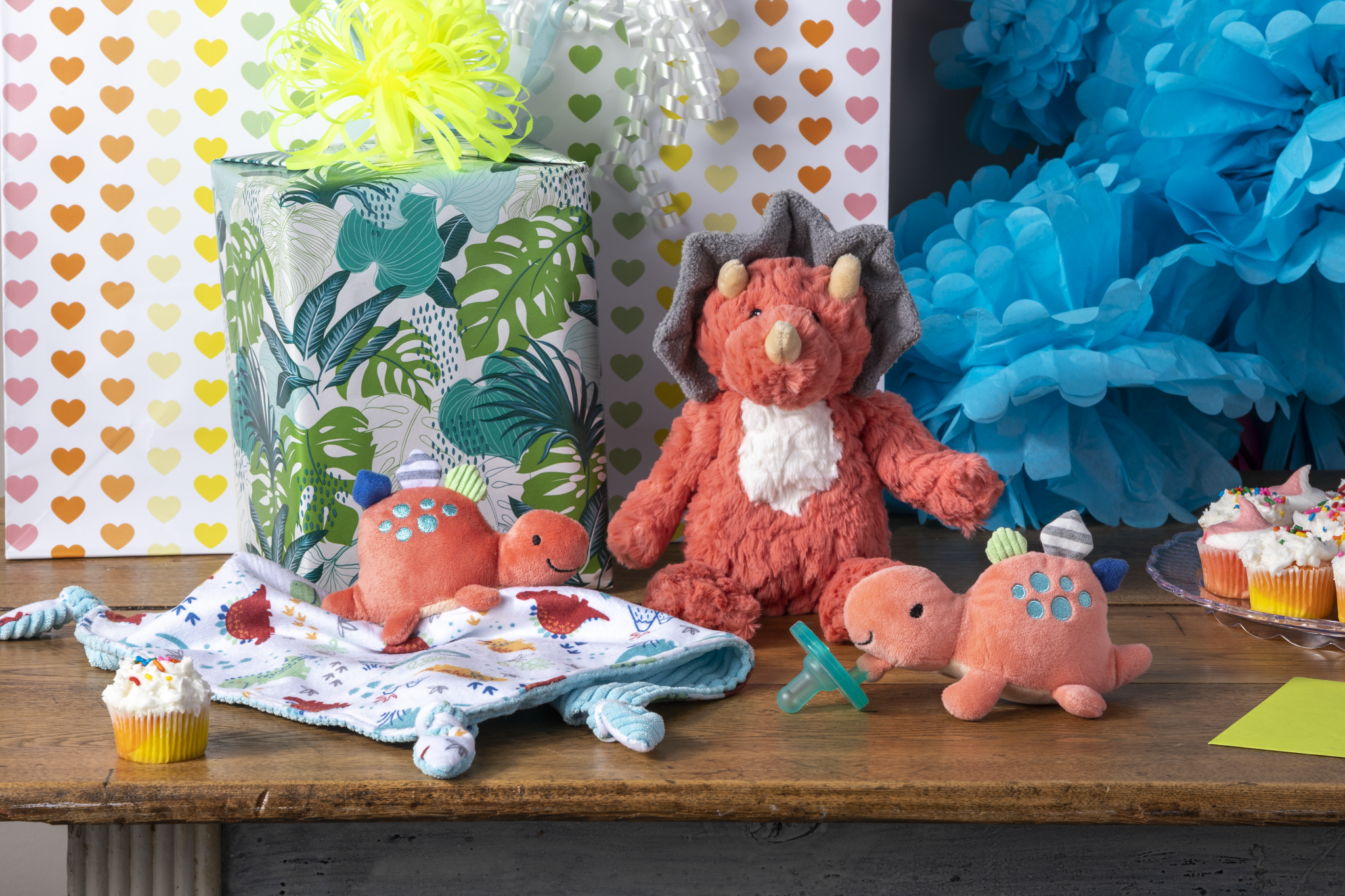 Putty Nursery Neutral Colored Plush Dino Toy