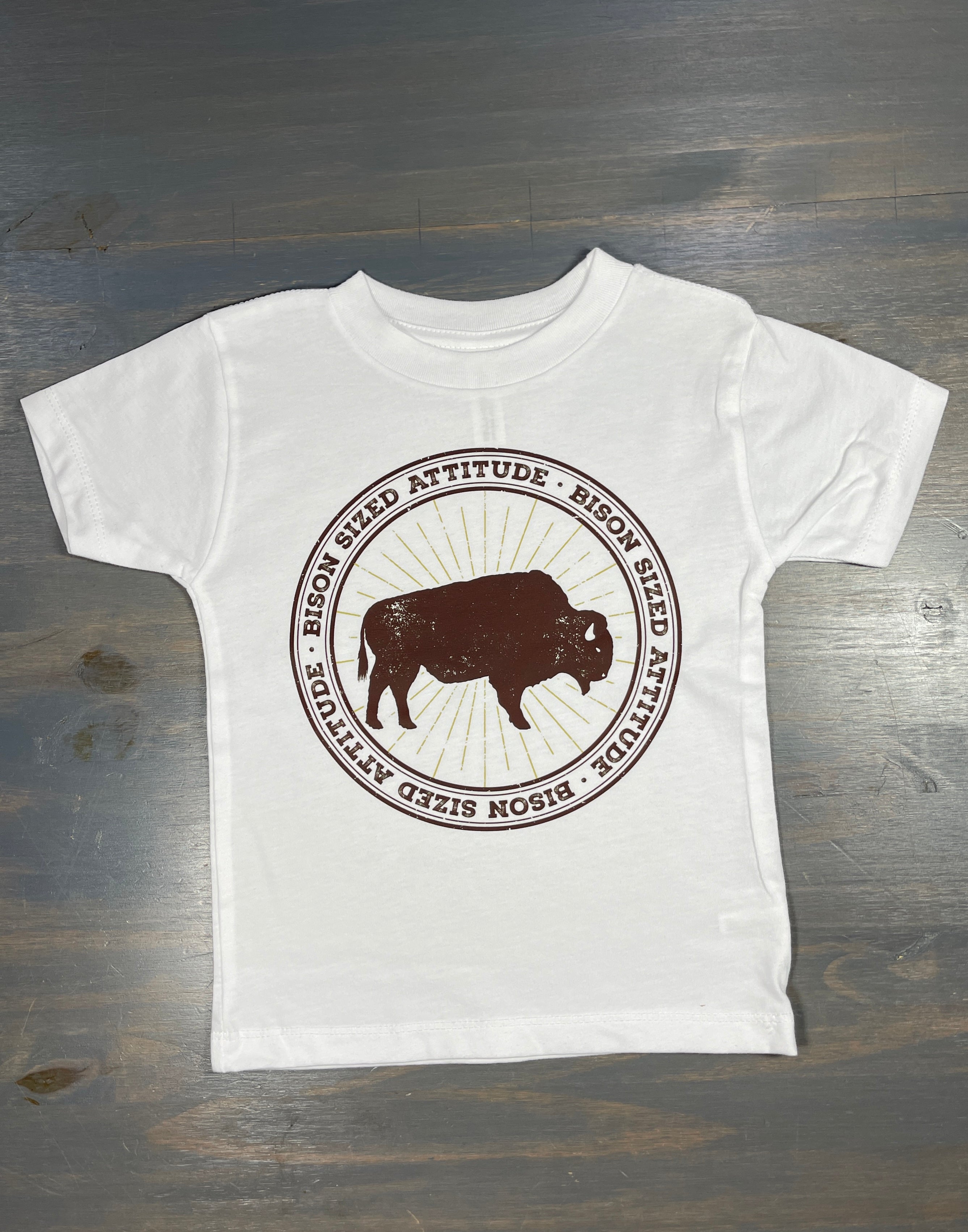 Bison Sized Attitude T-shirt
