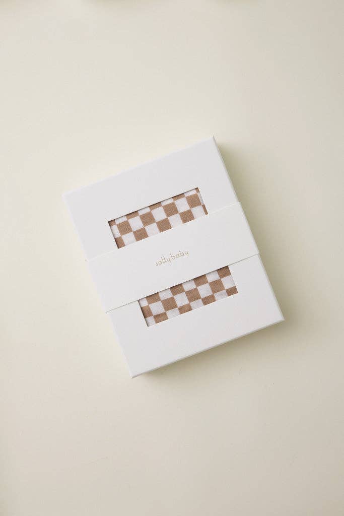Solly Wrap | Almondine Chequer