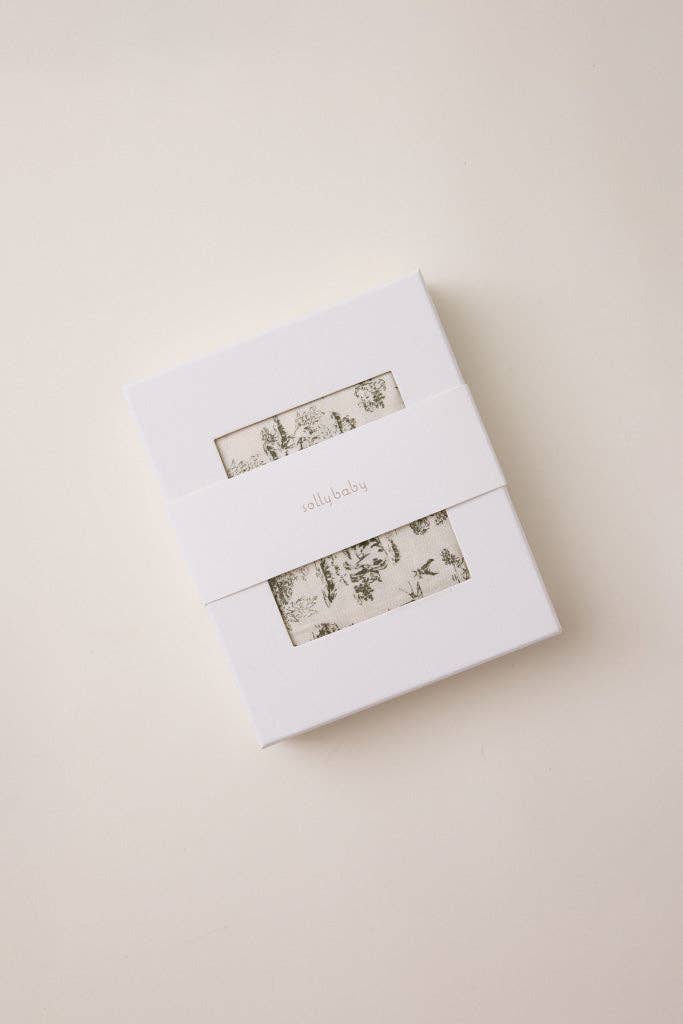 Solly Wrap | Charcoal Toile